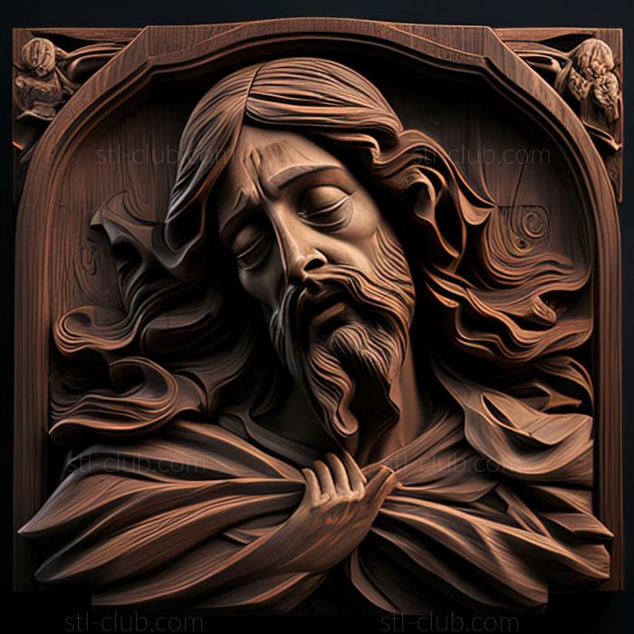 3D model st jesus (STL)